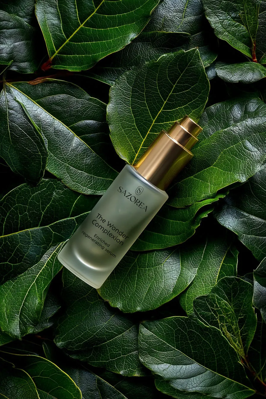 Sérum regenerador Sazorea The Wonder Complexion com ingredientes naturais dos Açores e louro