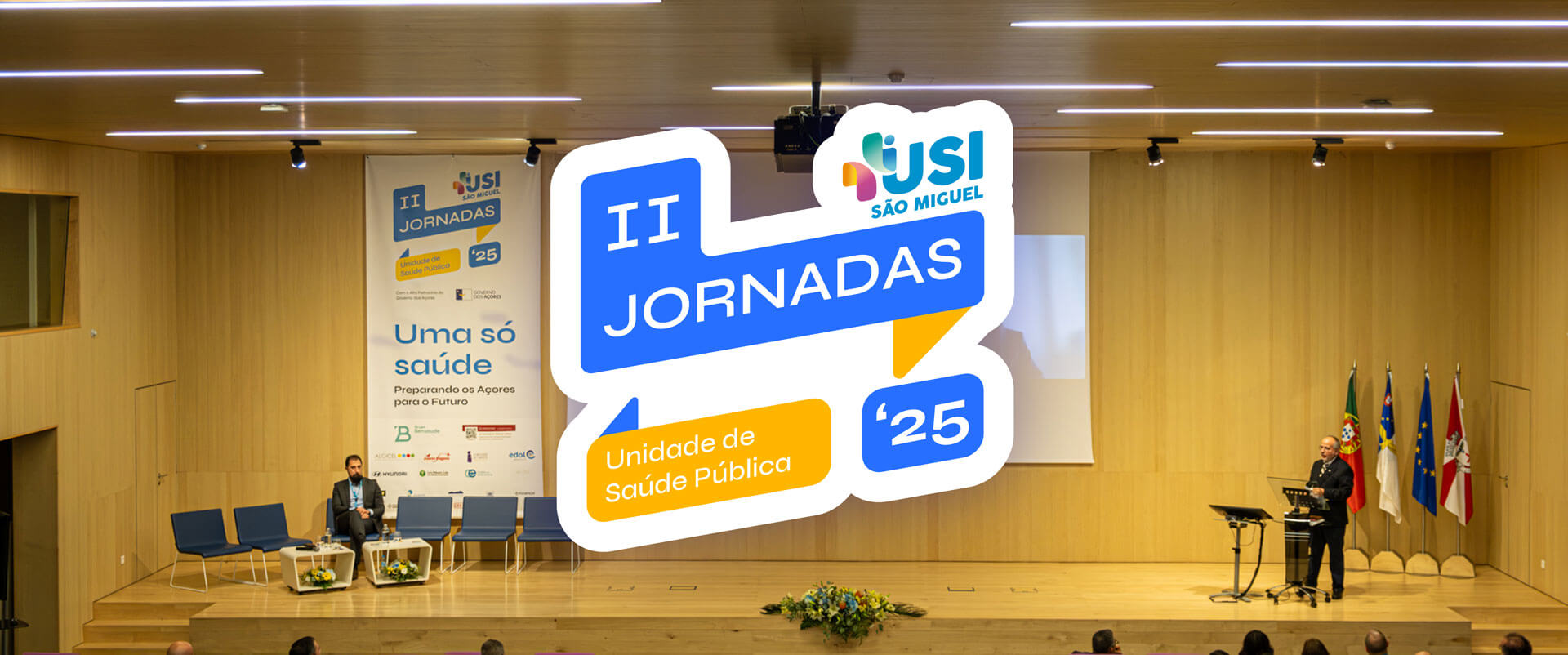 II Jornadas USISM - Identidade visual e comunicação para evento de saúde pública
